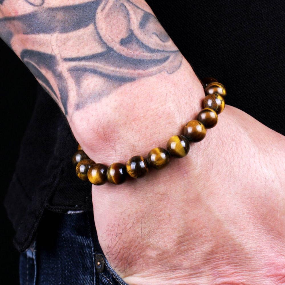 Tiger eye gemstone bracelet