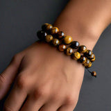 Tiger eye gemstone bracelet